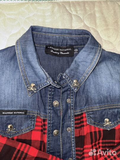 Джинсовая рубашка