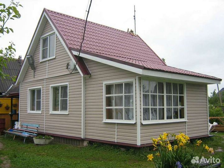 Отделка домов сайдингом