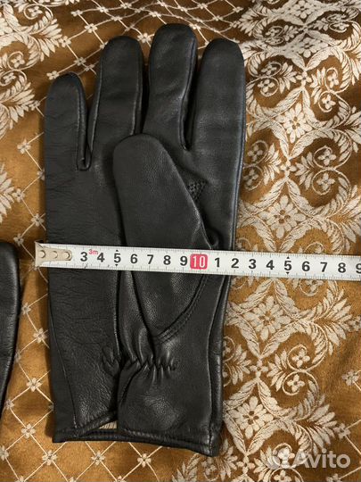 Мужские кожаные перчатки