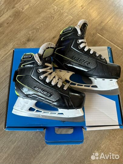 Вратарские коньки bauer yth 12 детские