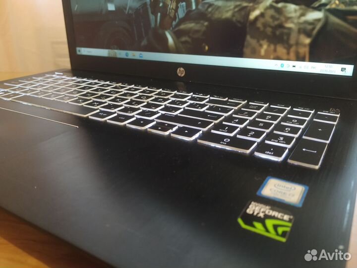 Игровой ноутбук HP pavilion gaming