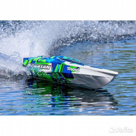 Радиоуправляемая лодка traxxas Spartan + Stabliliz