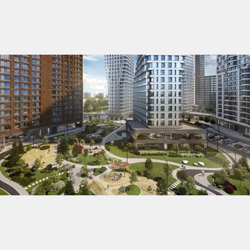 1-к. квартира, 37,7 м², 12/27 эт.