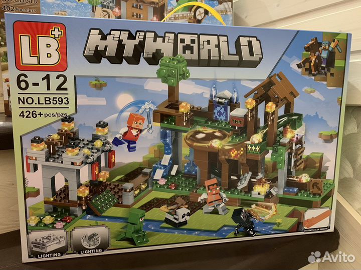 Конструктор лего Майнкрафт