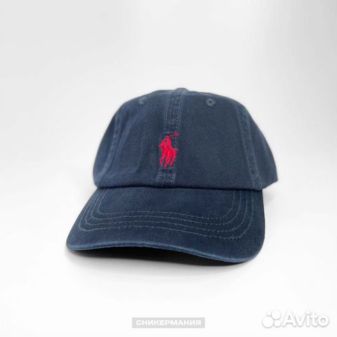 Бейсболка Polo Ralph Lauren темно-синяя