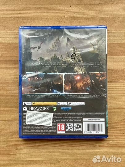 Lords of the fallen ps5 диск