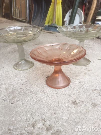 Винтажные фруктовницы, конфетницы