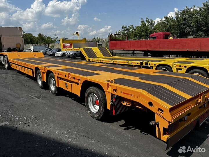 Полуприцеп трал (тяжеловоз) Berger 9853-0000050-05, 2023