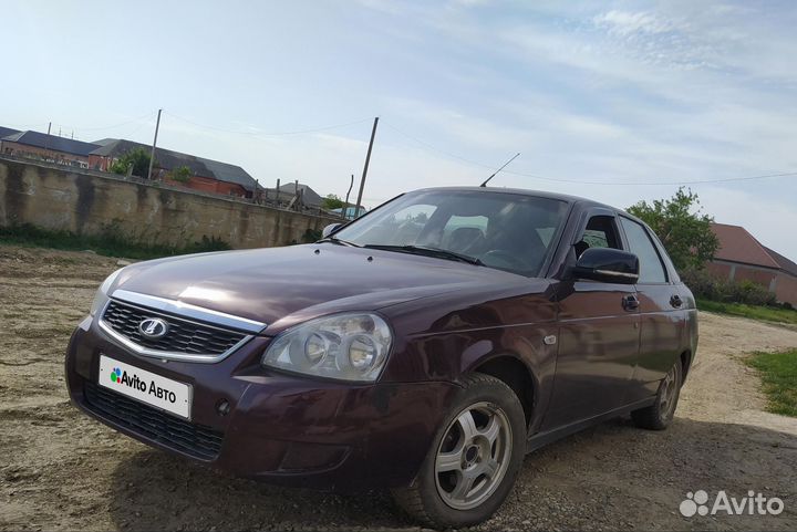 LADA Priora 1.6 МТ, 2012, битый, 10 000 км