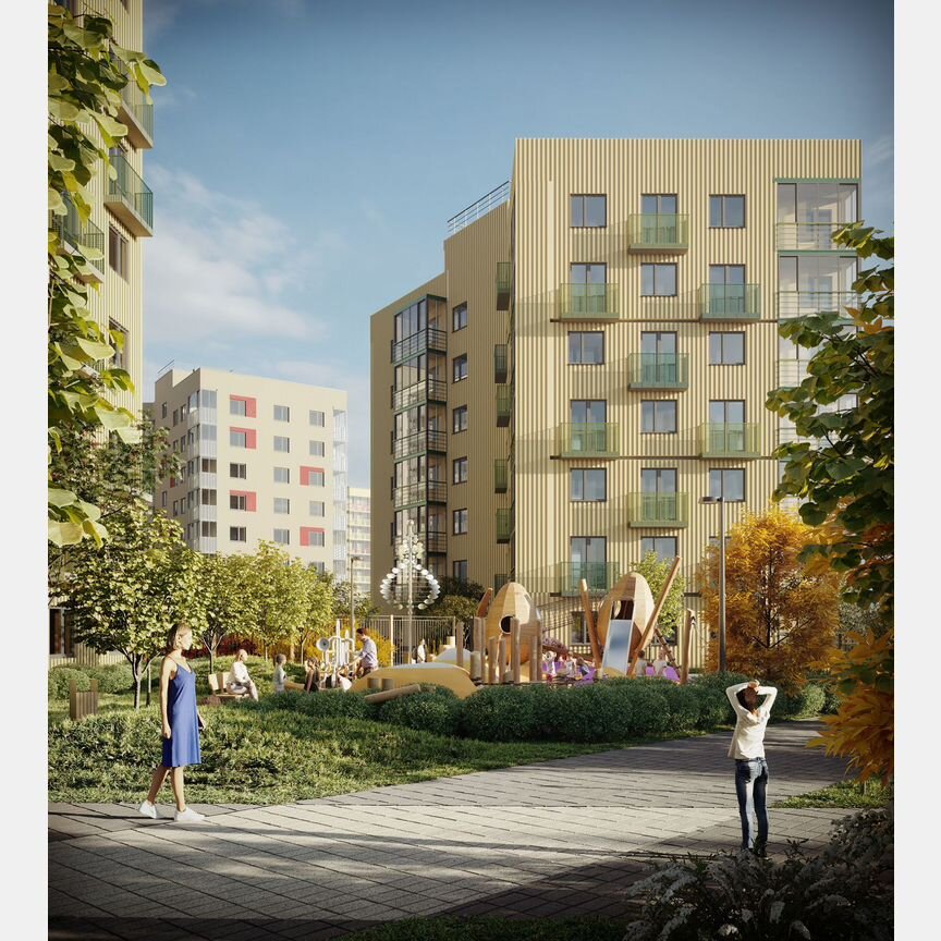 2-к. квартира, 56,3 м², 3/7 эт.
