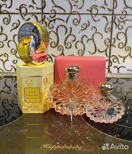 Парфюмерия lalique, bylgari