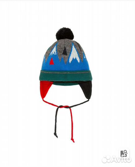 Шапка новая шерсть Канада Deux par Deux 3x/4