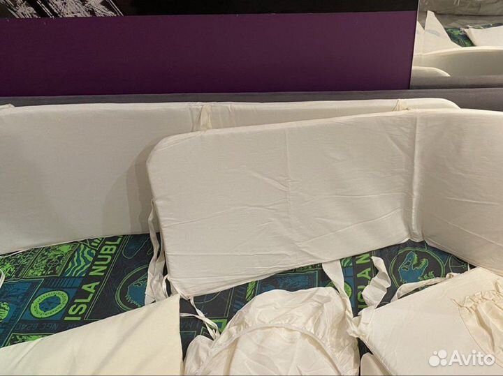 Комплект в кроватку с бортиками little star