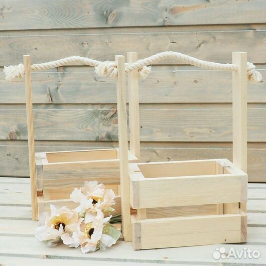 Ящики деревянные/декоративные