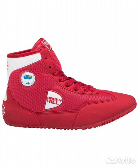 Борцовки Green Hill GWB-3052 красно-белый р. 33-46