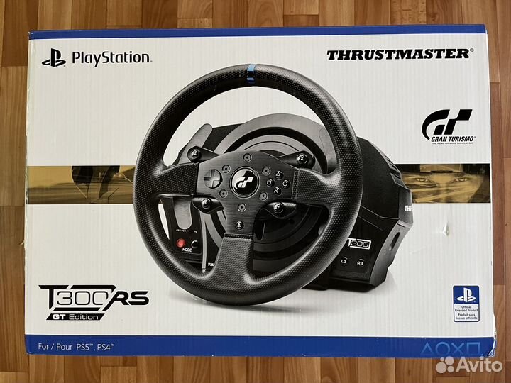 Игровой руль thrustmaster T300 GT (новый)