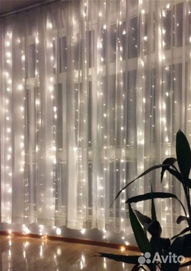 Гирлянда Штора-Занавес