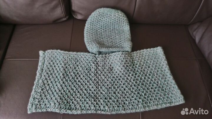 Б/у Комплект (шапка + снуд)