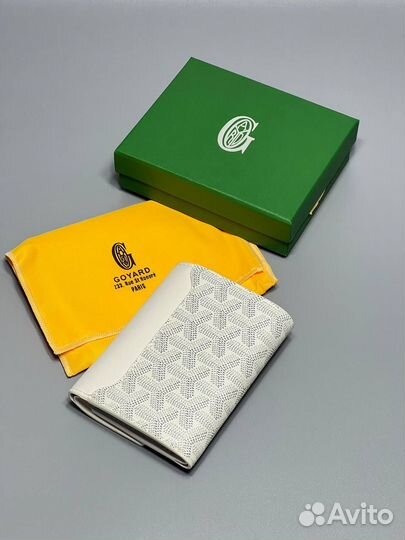 Кошелек goyard белый