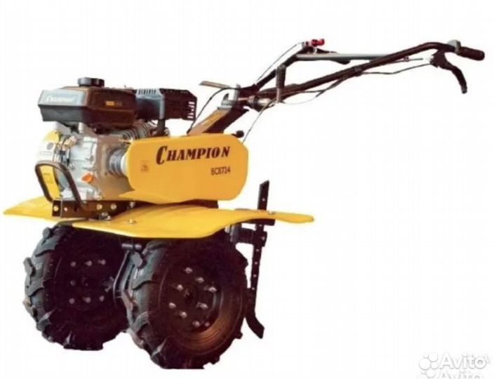 Бензиновый мотоблок Champion вc8724 7лс Новый