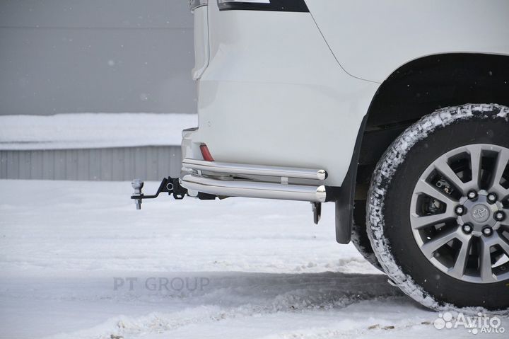 Фаркоп с нерж накладкой Toyota lexus GX 460