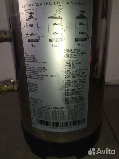 Умягчитель воды новый