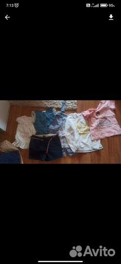 Детские вещи пакетом для девочек