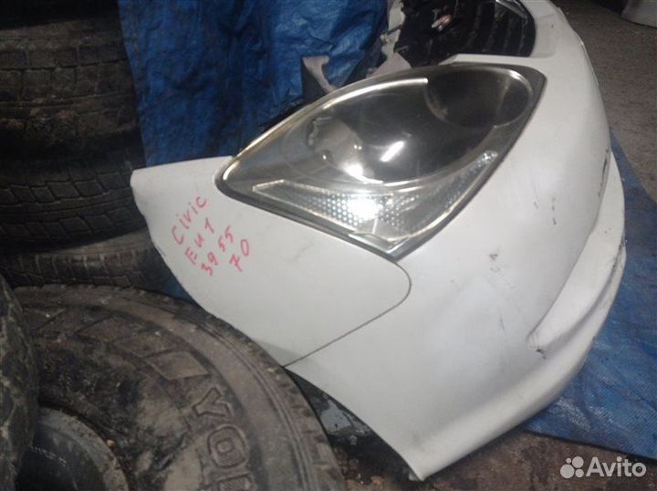 Nose cut передний Honda Civic EU1 D15B