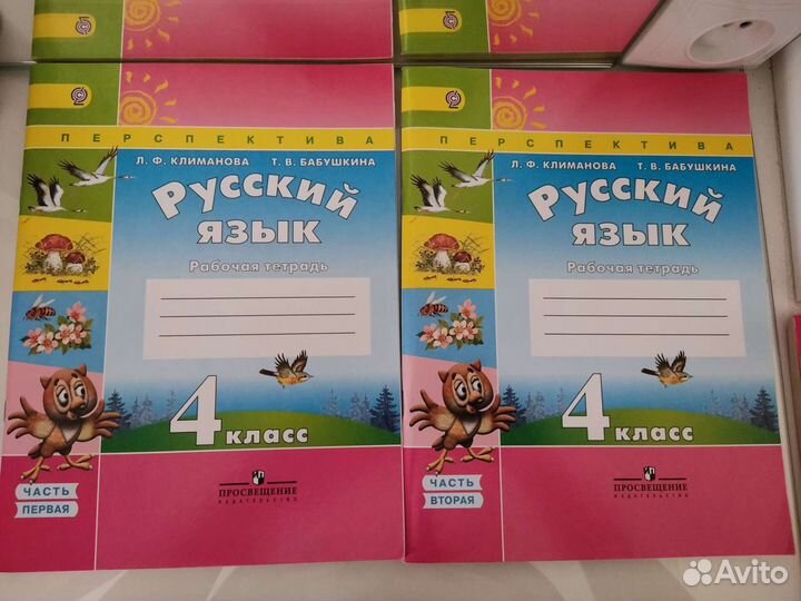 Рабочие тетради по русскому 4 класс