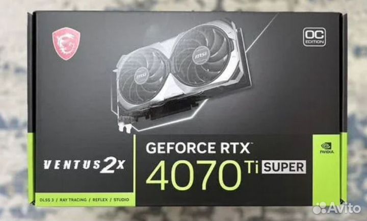 Видеокарты rtx 4070super 4070ti super