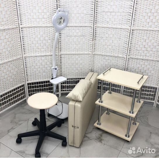 Комплект: тележка, стул, кушетка