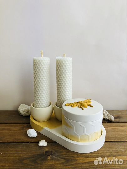 Подарочный набор ароматических свечей