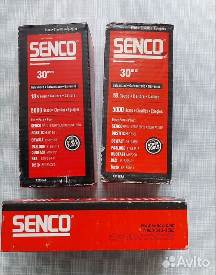 Штифт гвоздь 18Ga senco