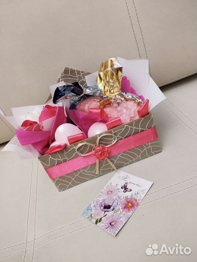 Мыльная композиция воробке