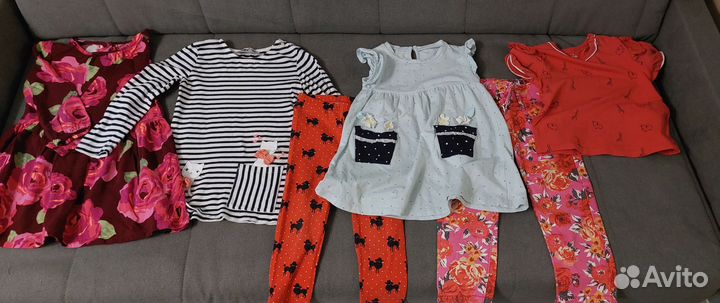 Вещи пакетом на девочку 92