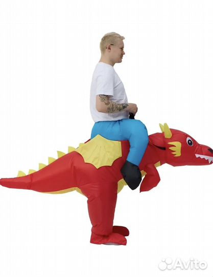 Костюм дракона надувной