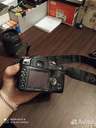 Зерк фотоаппарат Sony Dslr-A100 и Nicon E8700