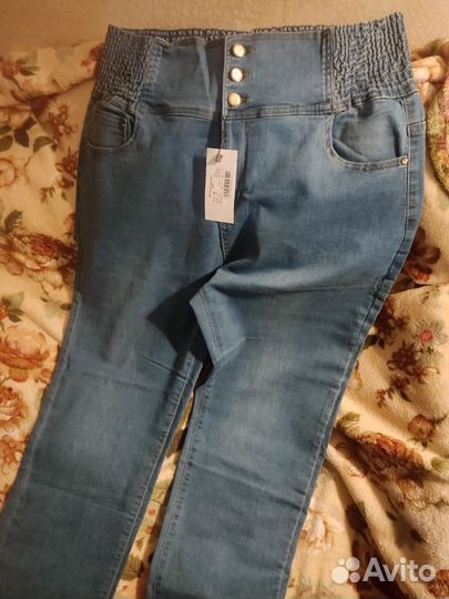 Джинсы женские новые 62 размер