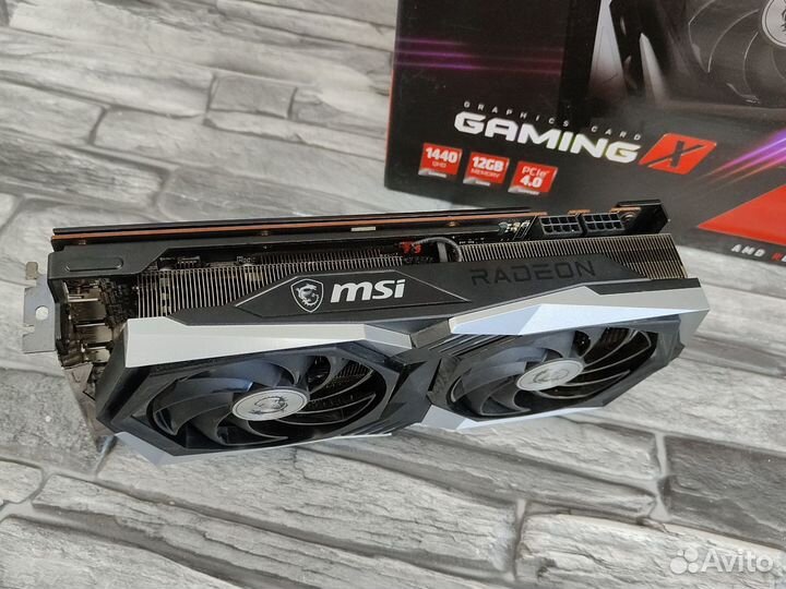 Видеокарта MSI RX 6700 XT 12 GB Gaming X