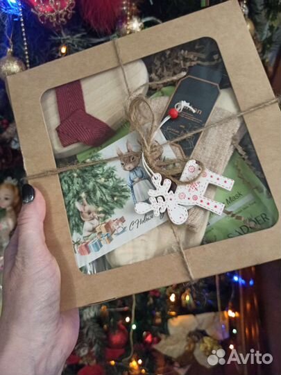 Новогодний подарок девушке женщине подруге бокс