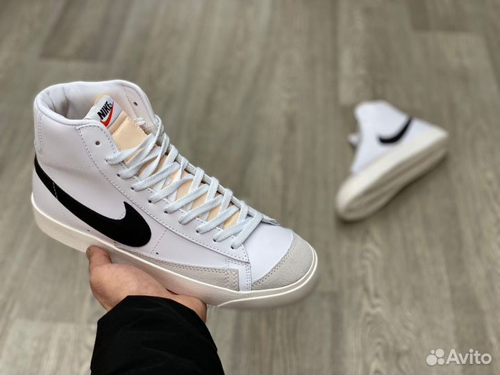 Кроссовки Nike Blazer Mid 77 Vintage White Black