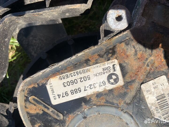 N 47 bmw 20d e90 вентилятор охлаждения