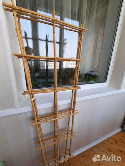 Опора для высоких цветов (лиан) бамбук