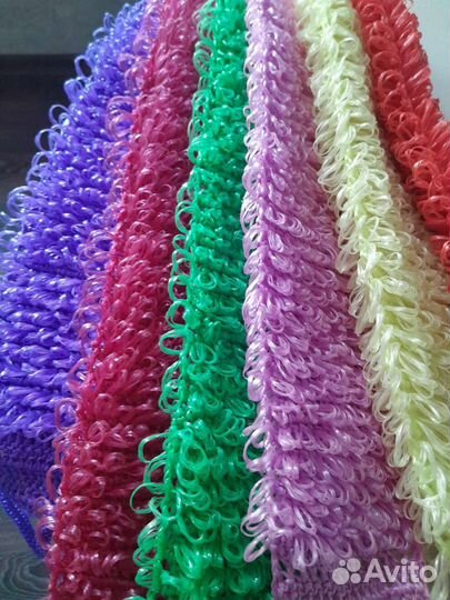 Мочалка ручной работы