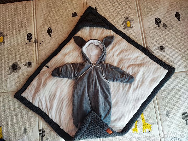 Комплект на выписку конверт looomknits