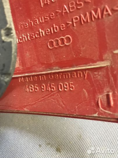 Фонарь задний левый Audi A6 С5 1997 2.4 ALF МКПП