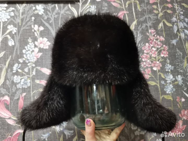 Мужская шапка натуральный мех