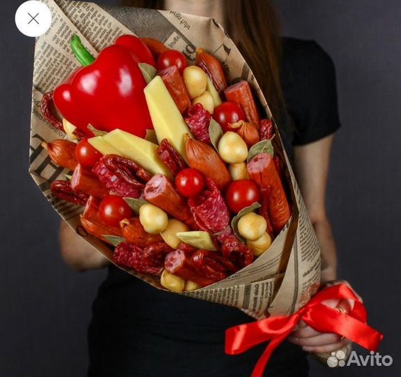 Мужской колбасный букет Самара