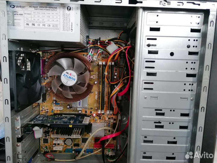 Пк Core 2Duo E8400/Asus P5B/8GB/Geforce GT520 1GB