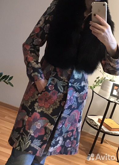 Горжетка-воротник песец